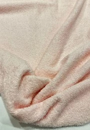Pamuklu Havlu Kumaş | Açık Pembe