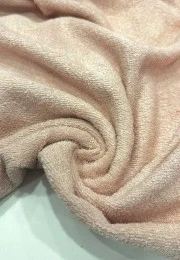 Pamuklu Havlu Kumaş | Somon Pembe
