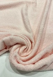 Pamuklu Havlu Kumaş | Açık Pembe