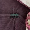 Fitilli Kadife Kumaş | Mürdüm Bordo