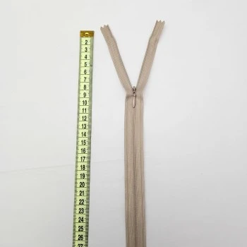 Gizli Fermuar | Uzunluk: 60 cm | Vizon