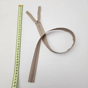 Gizli Fermuar | Uzunluk: 60 cm | Vizon