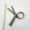 Yuvarlak Halka Fermuar | Mont-Çanta Fermuarı Uzunluk: 47 cm Vizon