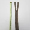 Yuvarlak Halka Fermuar | Mont-Çanta Fermuarı Uzunluk: 47 cm Vizon