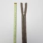 Yuvarlak Halka Fermuar | Mont-Çanta Fermuarı Uzunluk: 47 cm Vizon