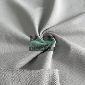 Penye %95 Pamuk %5 Elastan İki İplik Kumaş | Gri