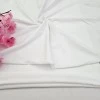 Beyaz Eşofman Takımı Dikimi için Hazır Set: 250x180 cm İki İplik + 100x70 cm Ribana Kumaş