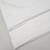 Beyaz Eşofman Takımı Dikimi için Hazır Set: 250x180 cm İki İplik + 100x70 cm Ribana Kumaş
