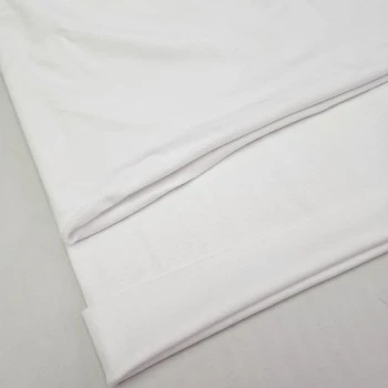 Beyaz Eşofman Takımı Dikimi için Hazır Set: 250x180 cm İki İplik + 100x70 cm Ribana Kumaş