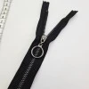 Yuvarlak Halka Fermuar | Mont-Çanta Fermuarı Uzunluk: 20 cm | Siyah