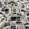 Modern Fırça Darbeleri Dokuma Kumaş  |  Parça 160 cm*300 cm