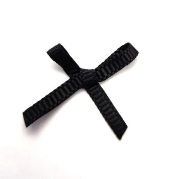 Siyah Fiyonk | 3 mm lik ince şeritlerden