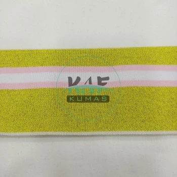 Soft Pembe Çizgili Sarı Yaka