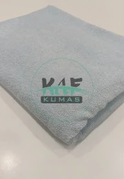 Pamuklu Havlu Kumaş | Açık Mavi