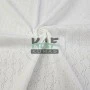 Ekru Delikli Pointelle Ribana Kumaş | 100% Pamuk | Model-8