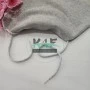 Şeffaf Uçlamalı 138 cm Gri Kordon Bağcık | Sweatshirt-Eşofman İpi 1 Adet
