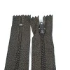 Pantolon Fermuarı | Kemik Fermuar Uzunluk: 16 cm Koyu Kahverengi