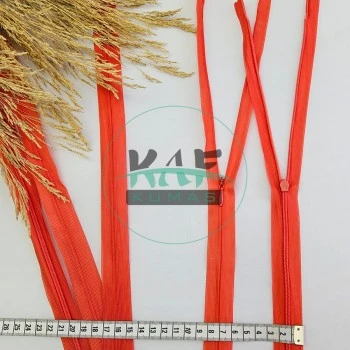 Gizli Fermuar | Uzunluk: 40 cm | Açık Kiremit