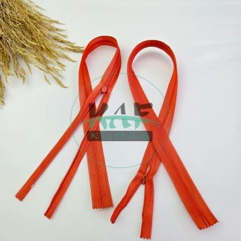 Gizli Fermuar | Uzunluk: 40 cm | Açık Kiremit