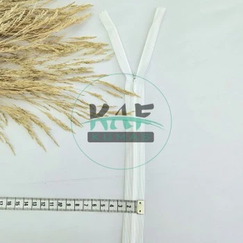 Gizli Fermuar | Uzunluk: 60 cm | Beyaz
