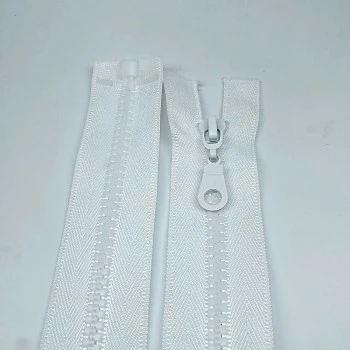 Kemik Fermuar | Çanta Fermuarı Uzunluk: 28 cm Beyaz