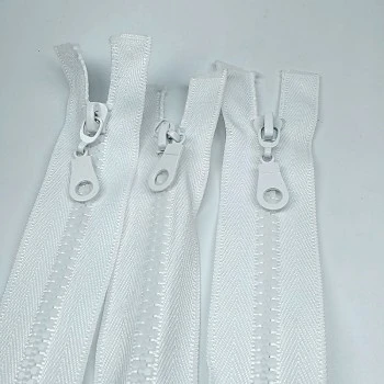 Kemik Fermuar | Çanta Fermuarı Uzunluk: 28 cm Beyaz