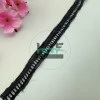 Kolber Ara Dantel Güpür 6 Metre Uzunluk | 2 cm Genişlik | Siyah | El İşi & Tekstil Süsleme Aksesuarı