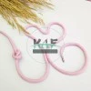 Pamuk Sweatshirt İpi | Plastik Uçlu 125 cm Kordon | Pembe