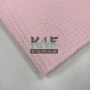 Waffle Pike Kumaş | 100% Pamuk | W-23 Açık Pembe
