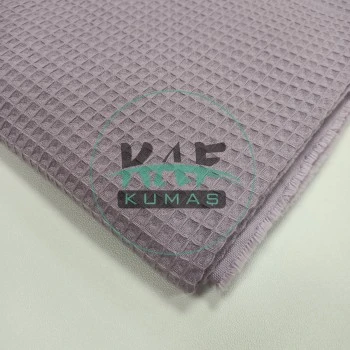 Waffle Pike Kumaş | 100% Pamuk | W-27 Lila