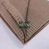 Waffle Pike Kumaş | 100% Pamuk | W-48 Koyu Kahverengi