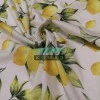 Dijital Baskılı Penye Süprem Kumaş  | Limon