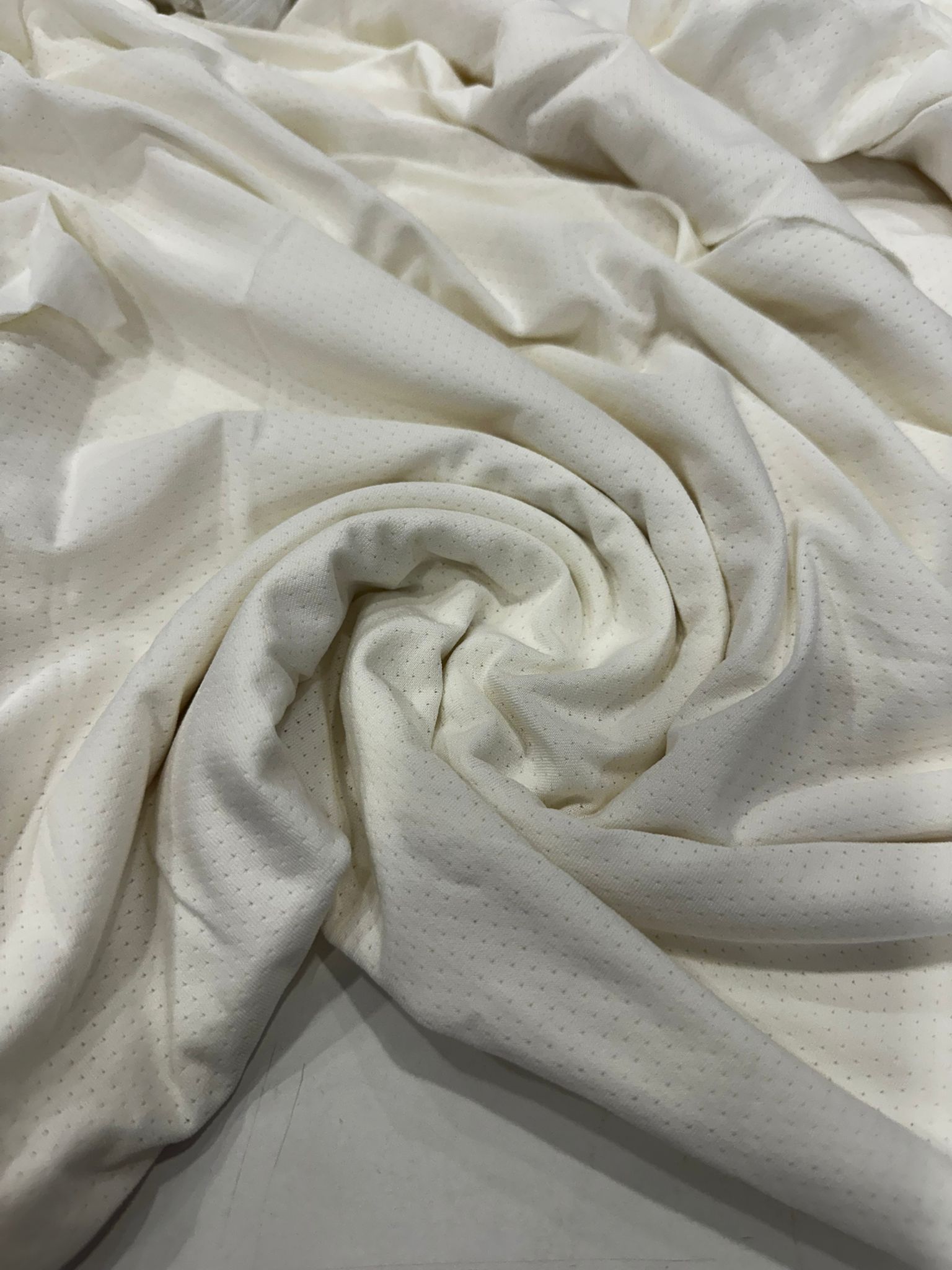 Polyester Parça Süprem Kumaş 2 | Beyaz