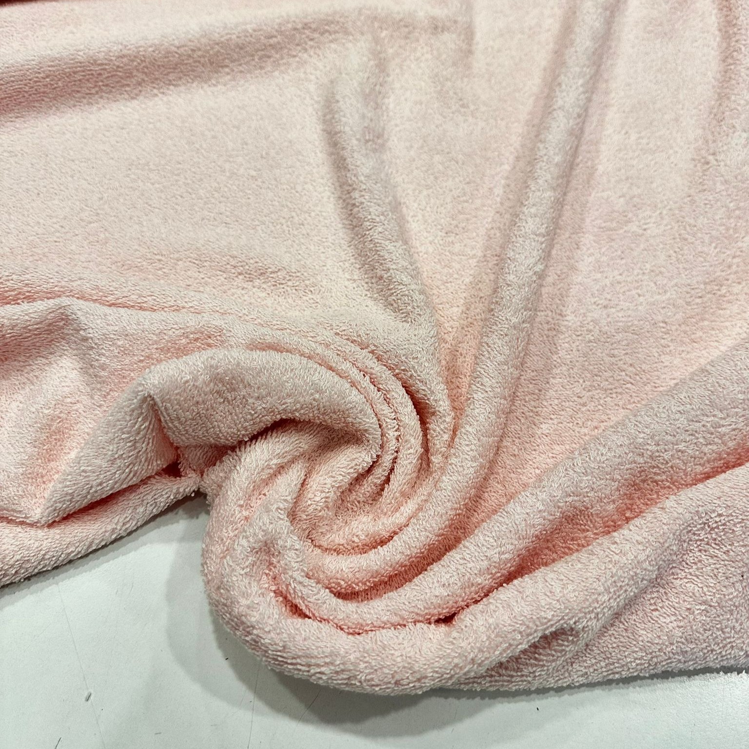 Pamuklu Havlu Kumaş | Açık Pembe