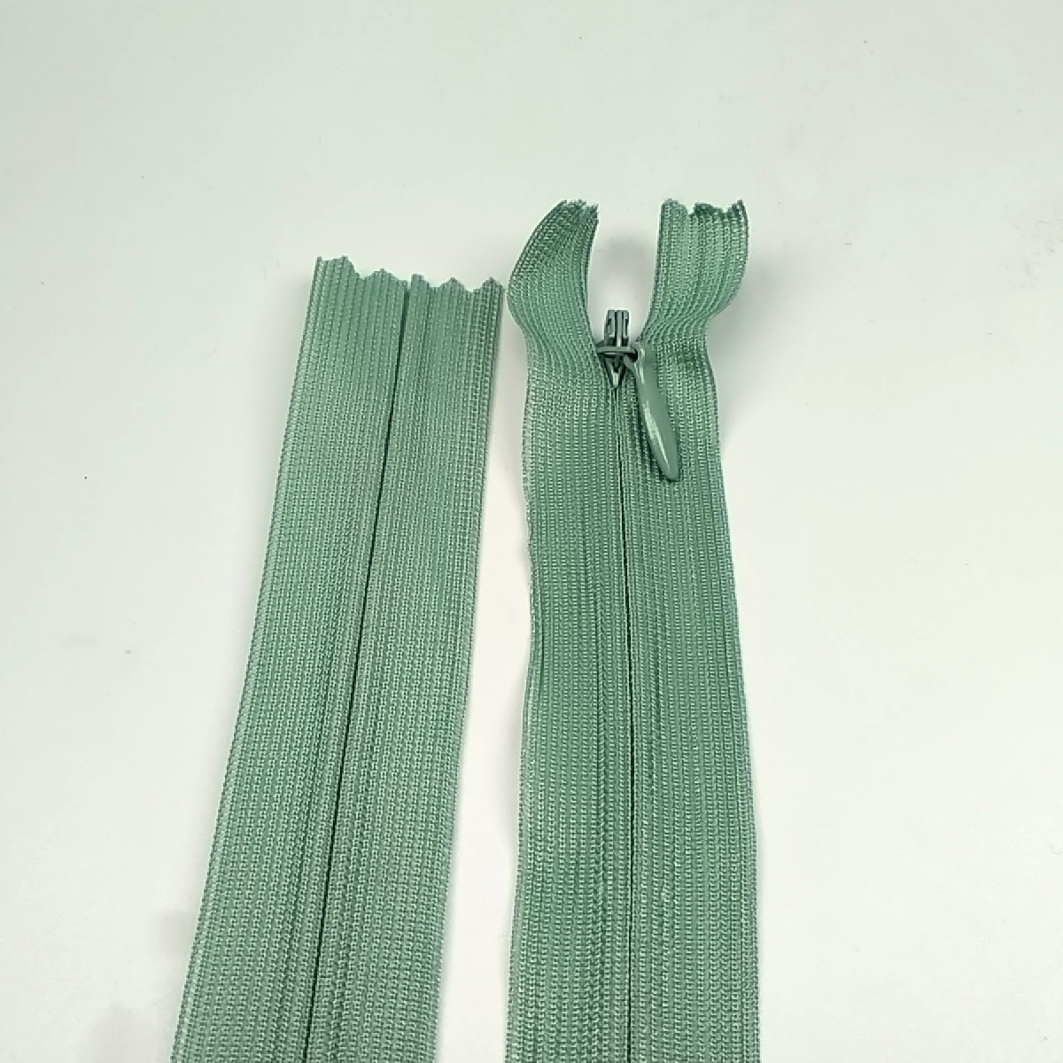 Gizli Fermuar | Uzunluk: 35 cm | Su Yeşili