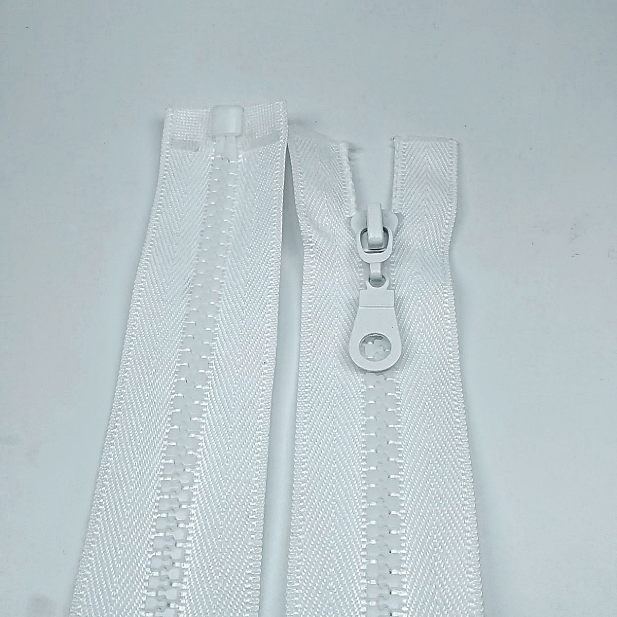 Kemik Fermuar | Çanta Fermuarı Uzunluk: 28 cm Beyaz